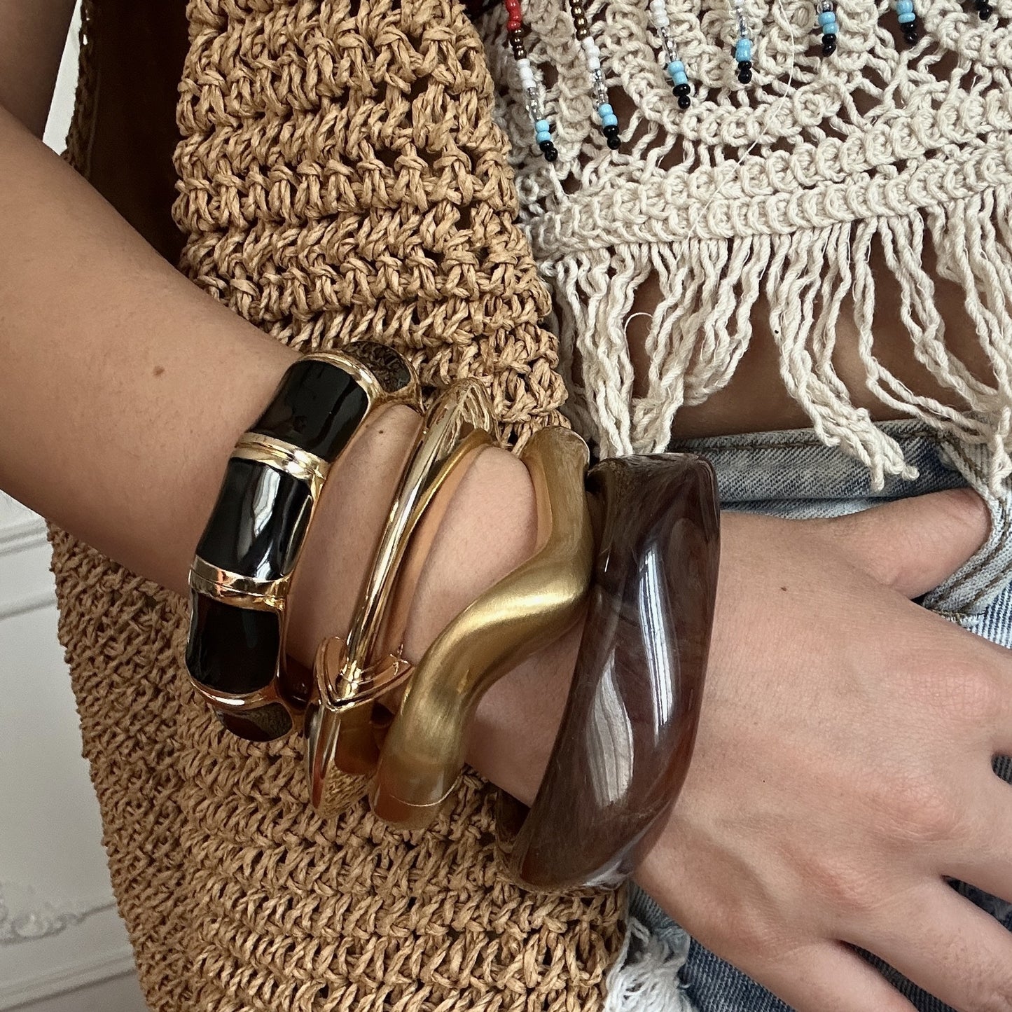 Irregular Shaped Affordable Luxury Fashion Bracelet