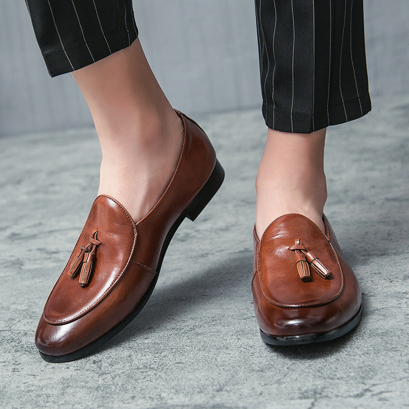 Fashion Personality British Style Leather Shoes For Men