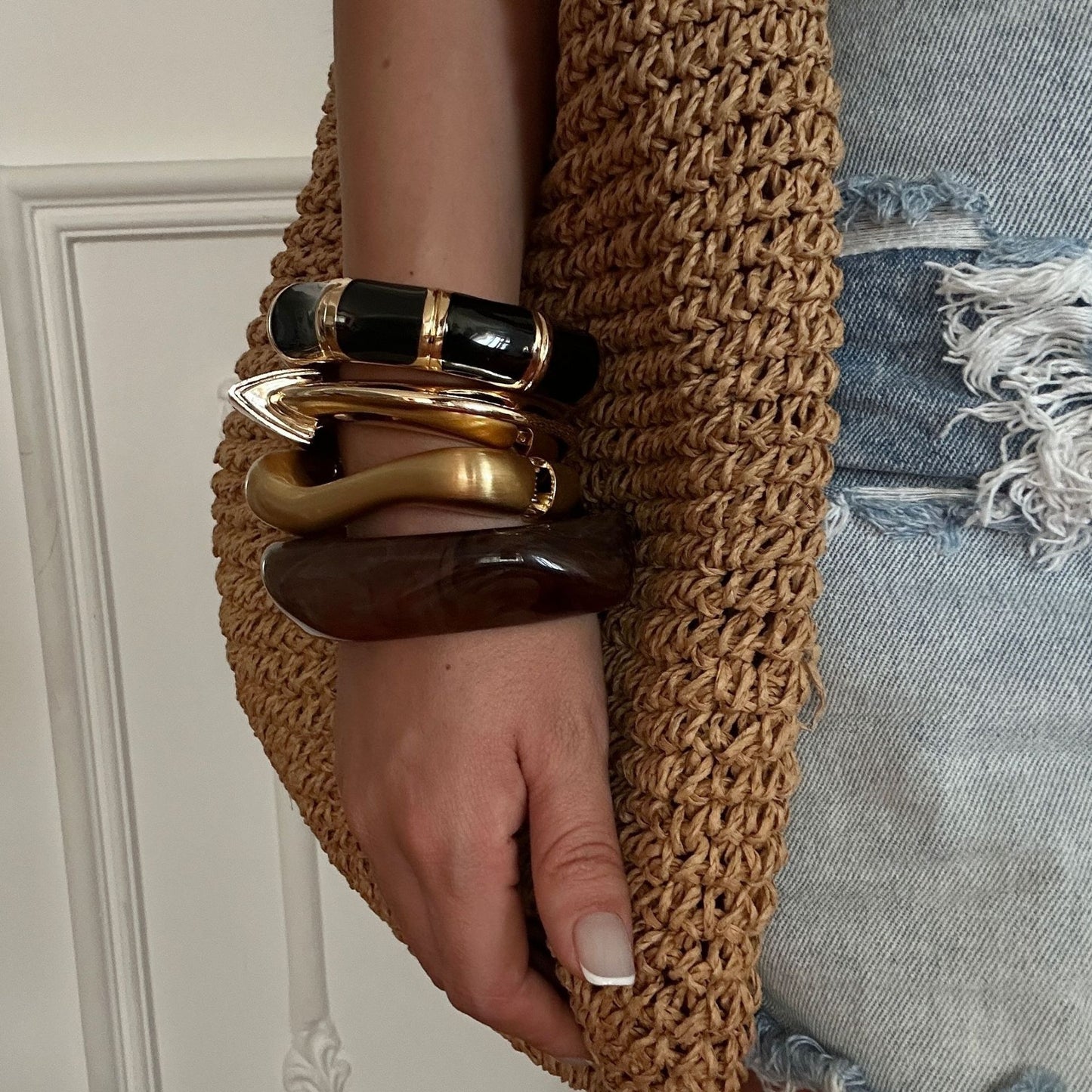 Irregular Shaped Affordable Luxury Fashion Bracelet