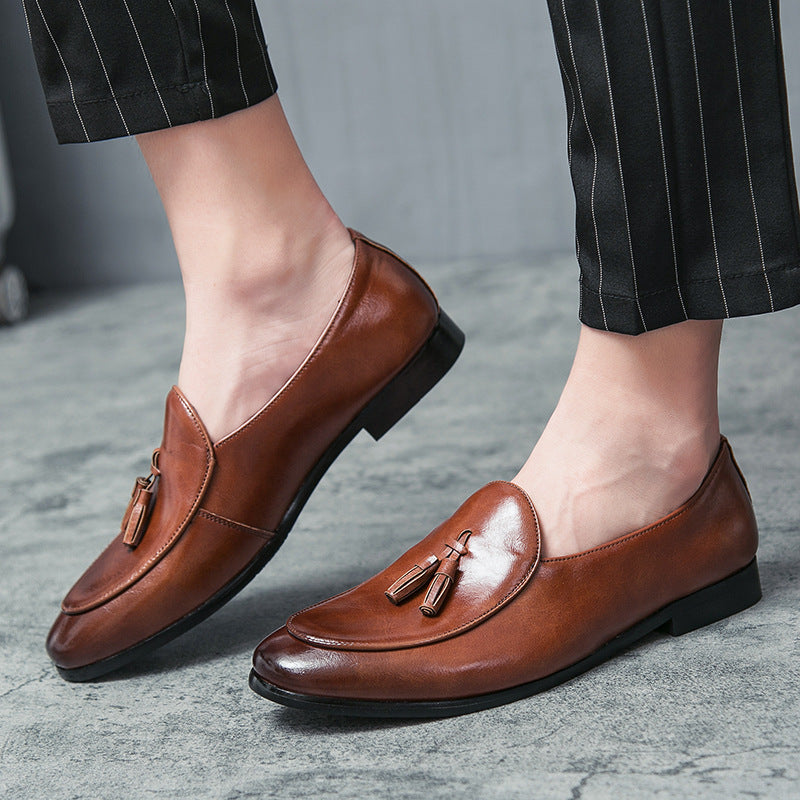 Fashion Personality British Style Leather Shoes For Men