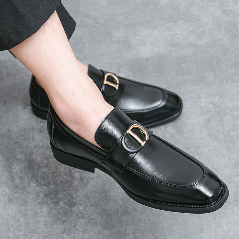 Men's British Slip On Leather Shoes