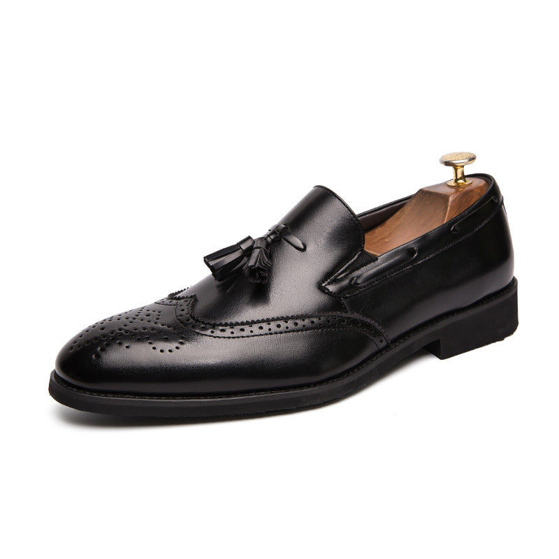 Men's Fashion Pointed Toe Shoes British Style