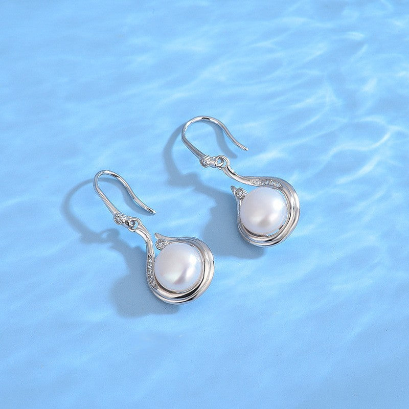 Women's S925 Silver Natural Freshwater Pearl Necklace