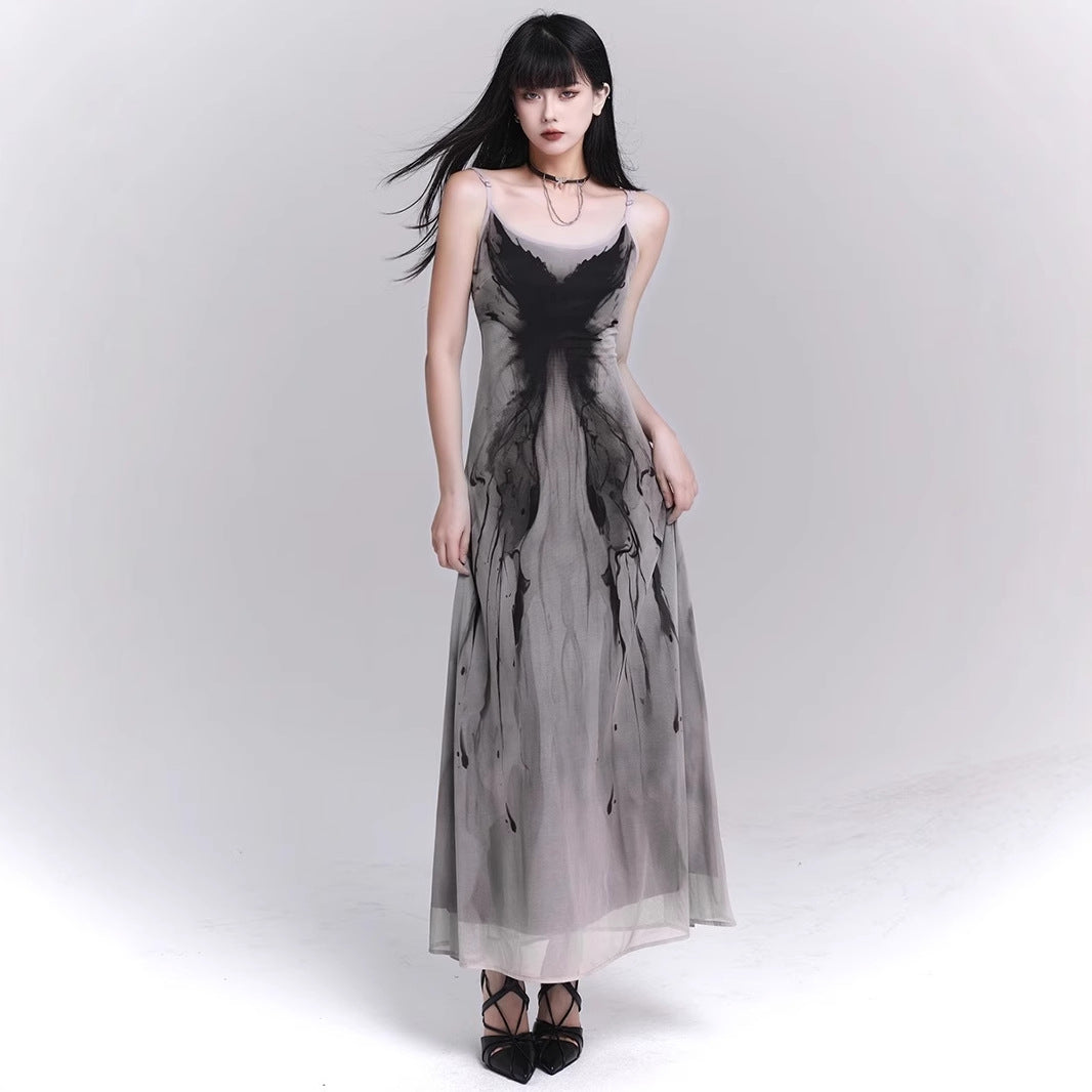 Women's Suspender Dress Cold Niche