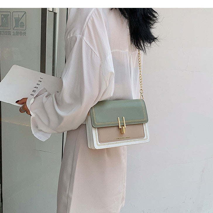 Niche Ins Internet Celebrity Women's Wide Strap Crossbody Bag