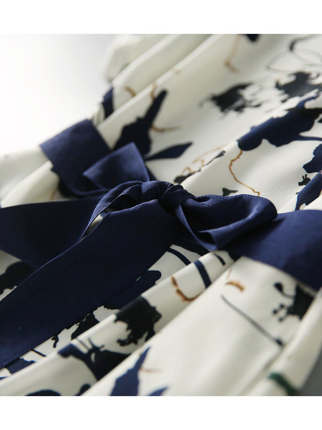 Women's Japanese Light Luxury Print Dress