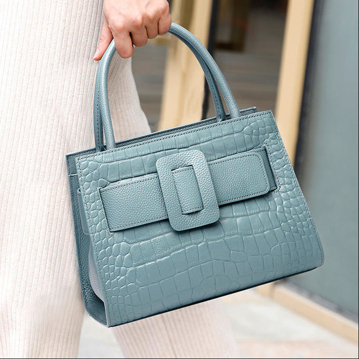 Women's Leather Portable Crossbody All-matching Shoulder Bag