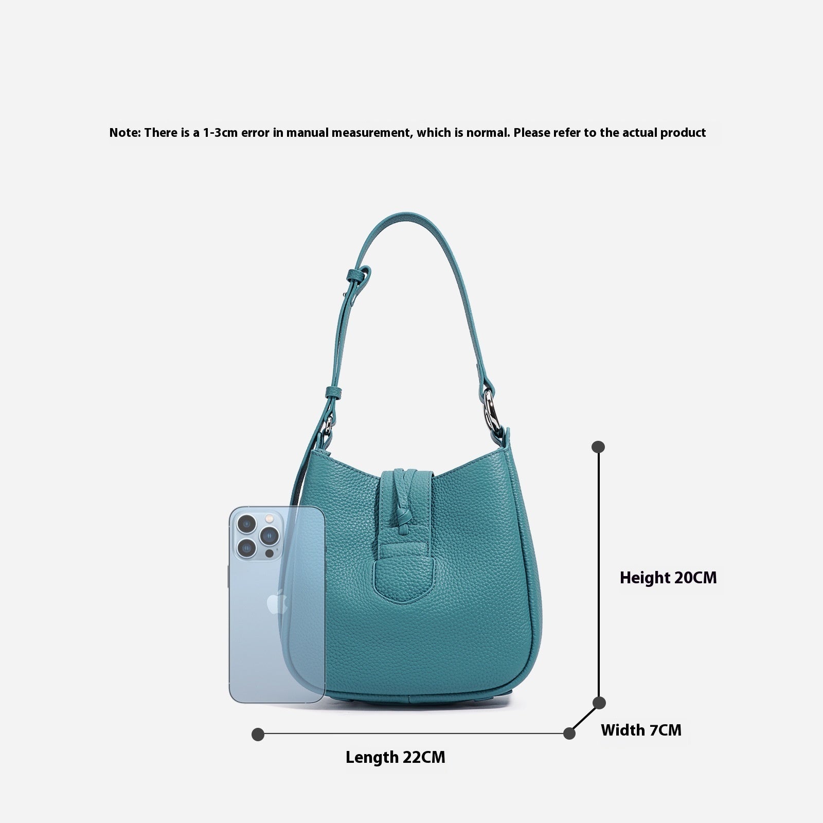 Large Capacity Commuter Soft Leather Handbag Crossbody Bag