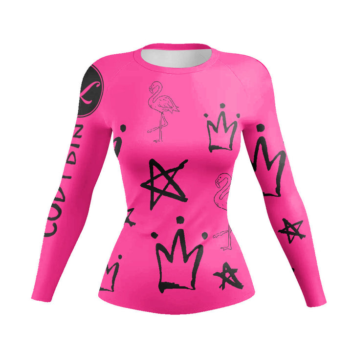 Women's Workout Clothes Slim Fit Clothes Long Sleeve Top