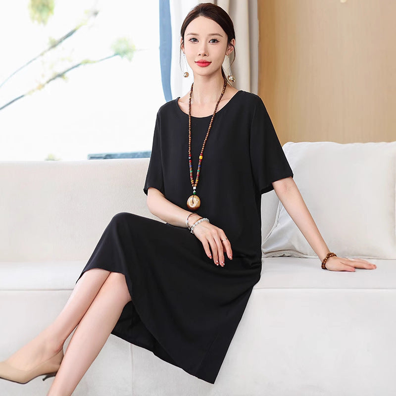Middle-aged Mom Dress Homewear Outerwear