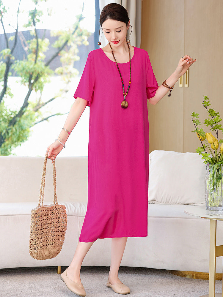 Middle-aged Mom Dress Homewear Outerwear