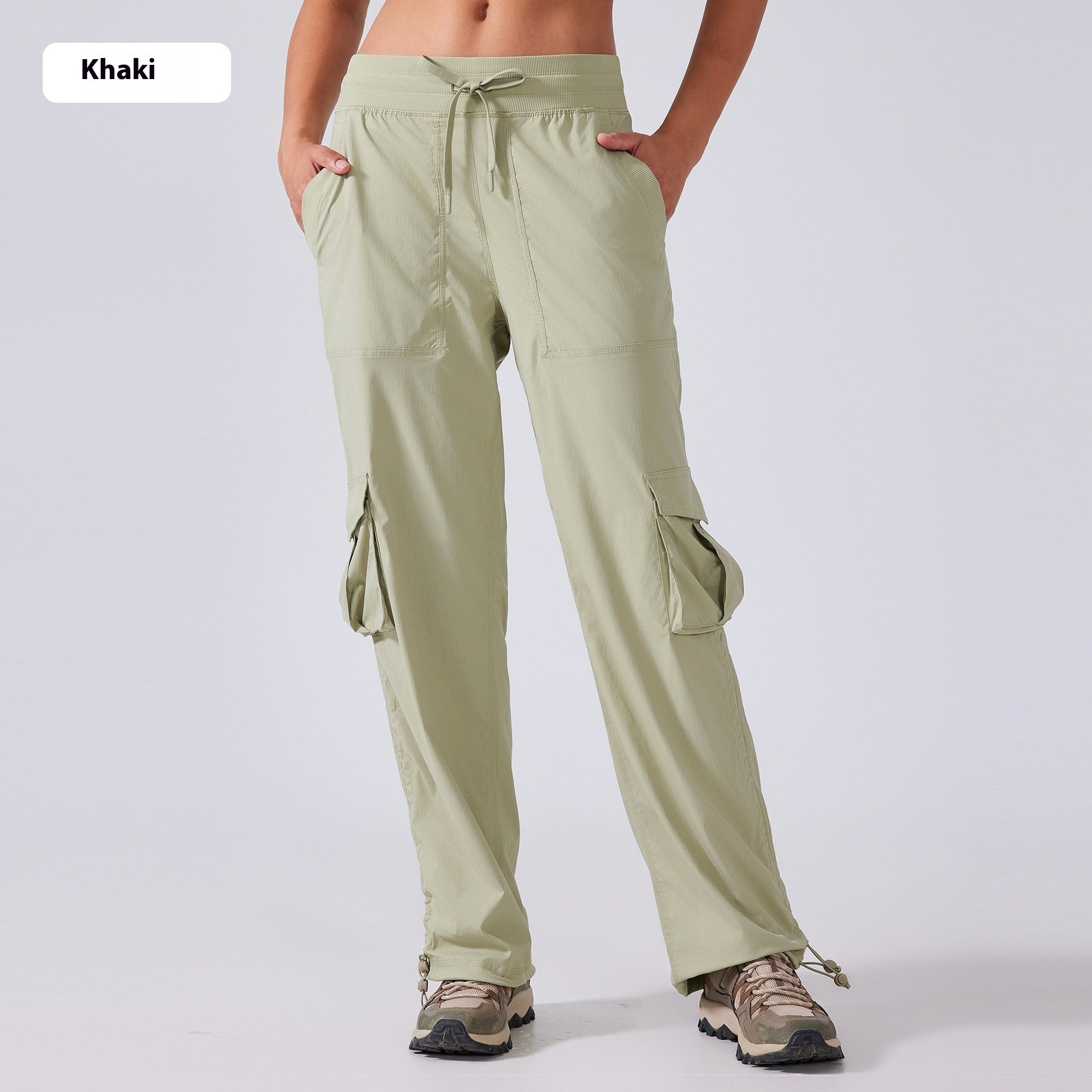 Multi-pocket Wide-leg Workwear Casual Pants