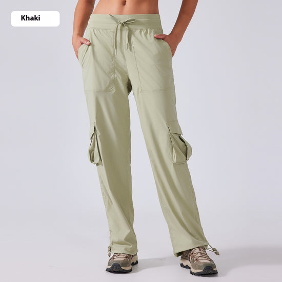 Multi-pocket Wide-leg Workwear Casual Pants