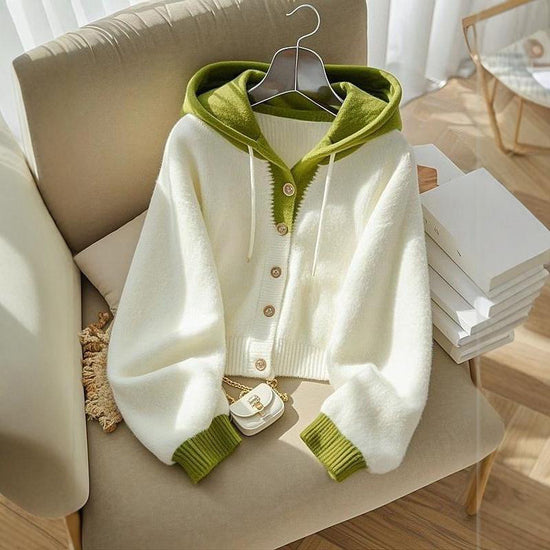 Early Autumn Korean Style Top For Women
