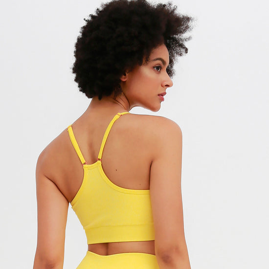Yoga clothes moisture wicking top