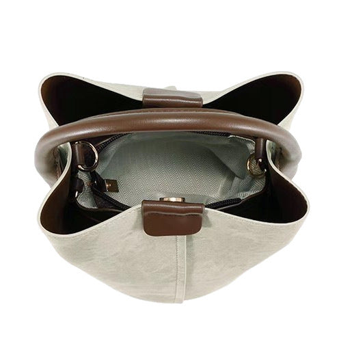 Simple Portable Bucket Bag For Women Summer New