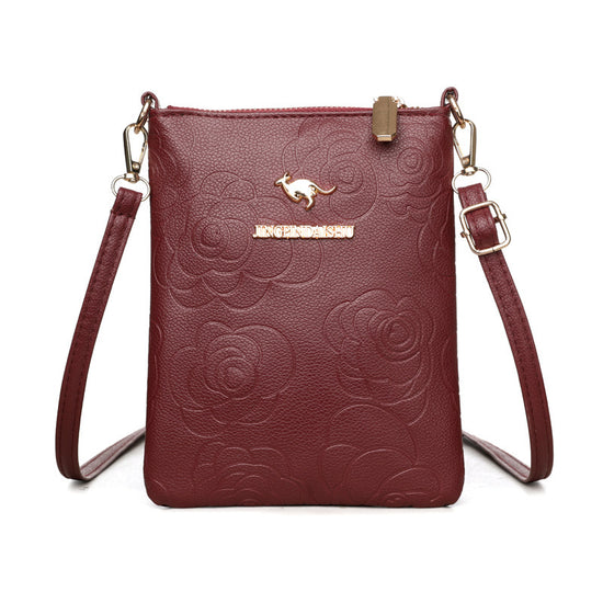 Fashion Popular Flower Light Luxury Shoulder Messenger Bag