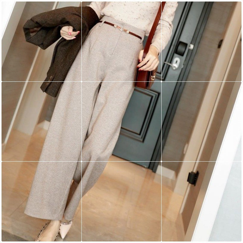 Loose Drape Temperament Slimming Casual Pants Fashion Wide-Leg Pants
