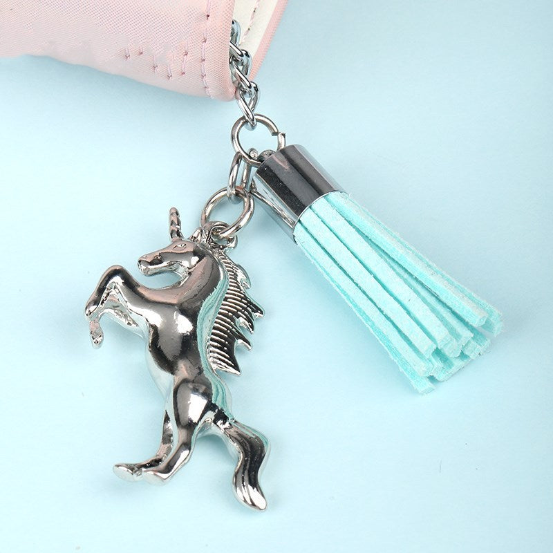 Hand Account Tassel Pendant Keychain