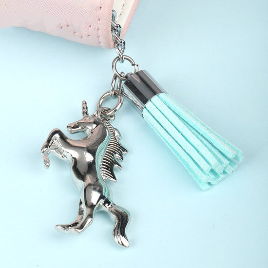 Hand Account Tassel Pendant Keychain