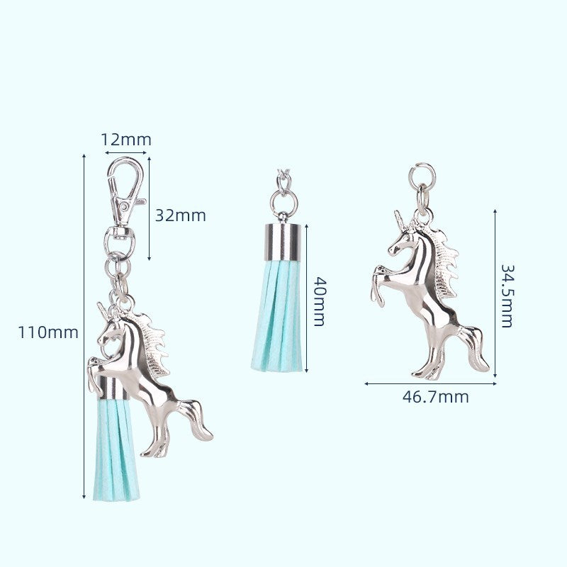 Hand Account Tassel Pendant Keychain