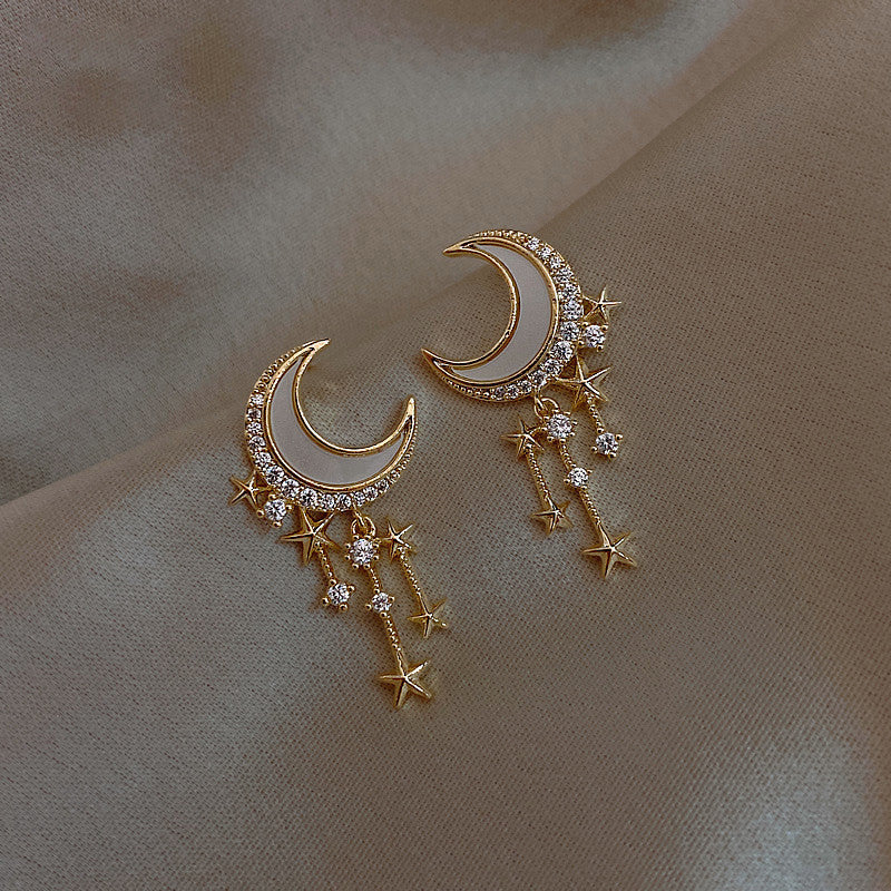 All-match Irregular Pearl Ear Hoop Earrings