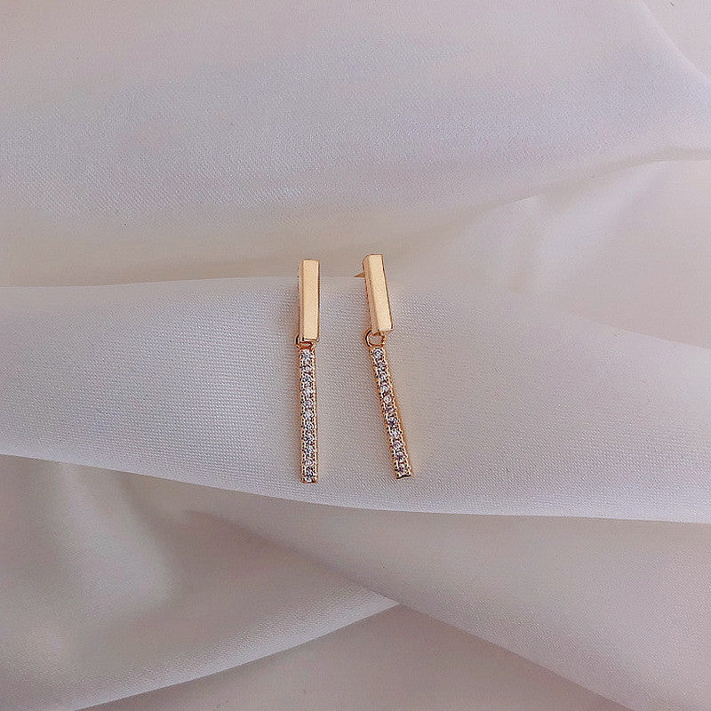 All-match Irregular Pearl Ear Hoop Earrings