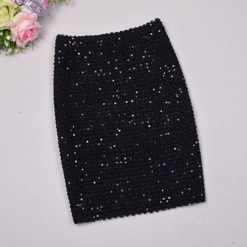 High Waist Slim Slimming All-match Bag Hip Skirt Short Skirt Women
