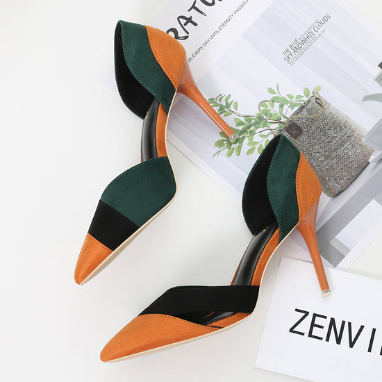 Pointed stiletto ladies high-heeled sandals new