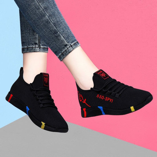 Ladies leisure sports non-slip flat shoes
