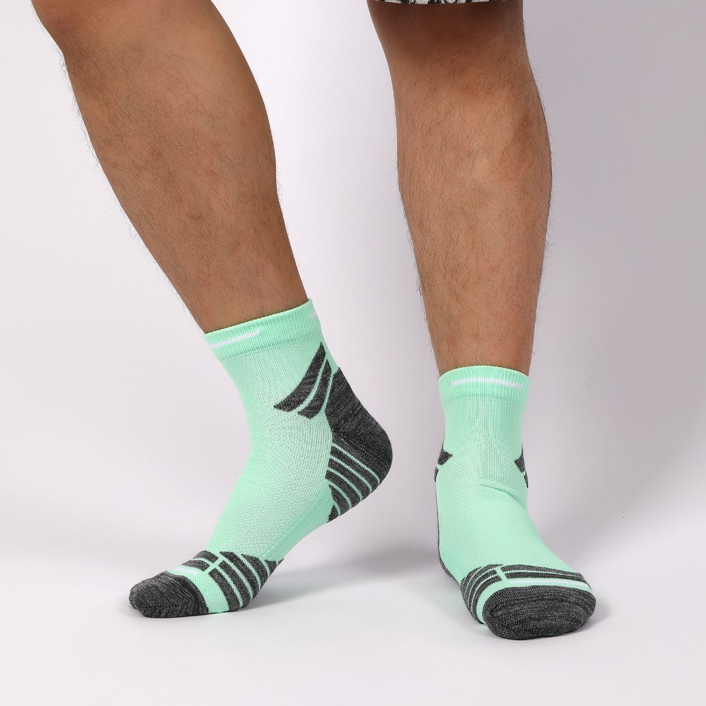 Padded Ankle Socks, 6 Pairs In A Pack. Sports Running Socks