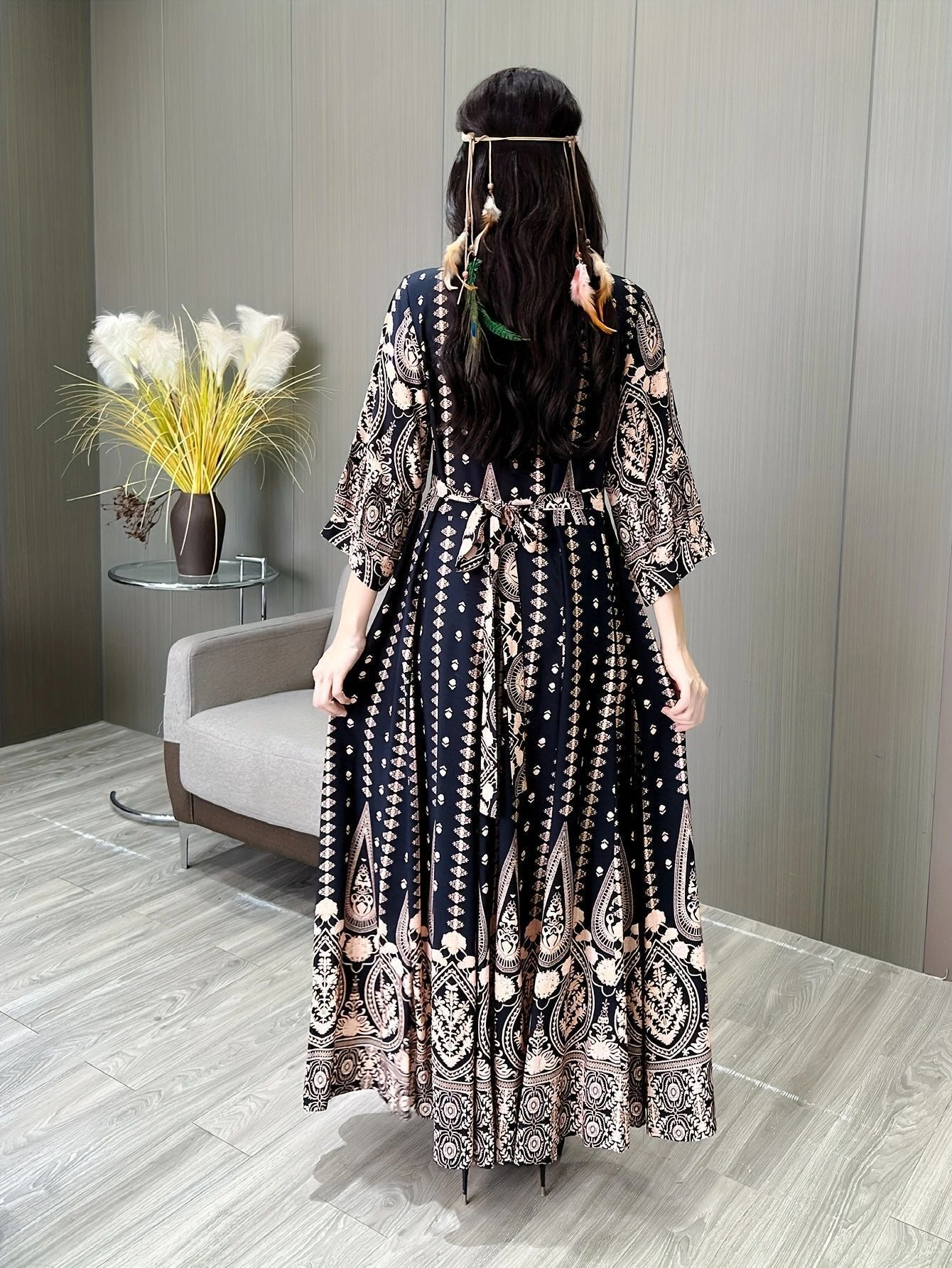 Women's Bohemian Embroidery Dress