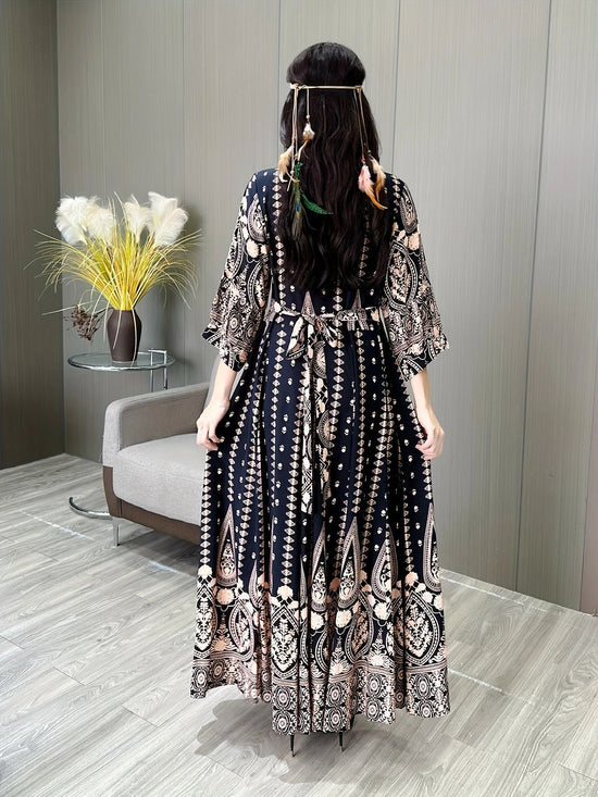 Women's Bohemian Embroidery Dress