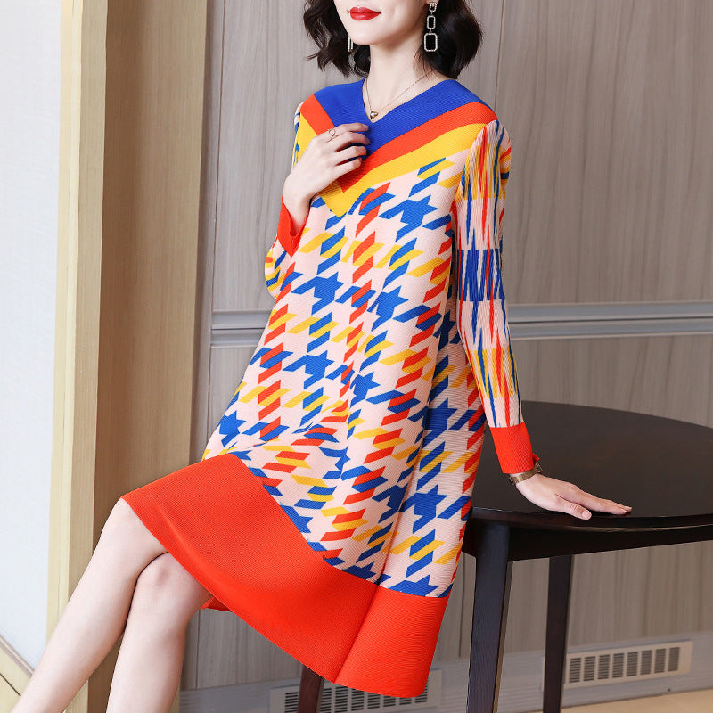 Ladies Fashion High End French Dress Spring Style