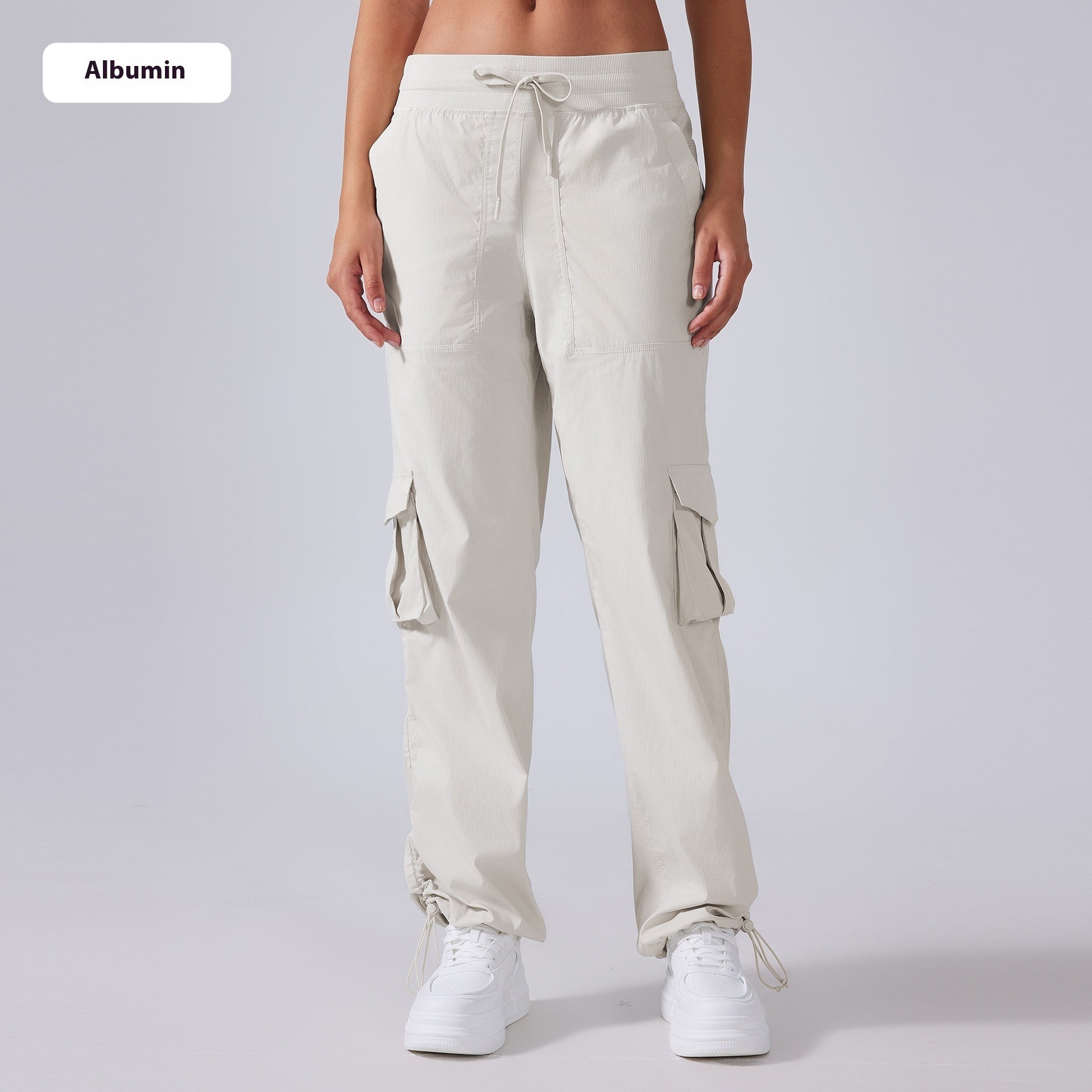 Multi-pocket Wide-leg Workwear Casual Pants