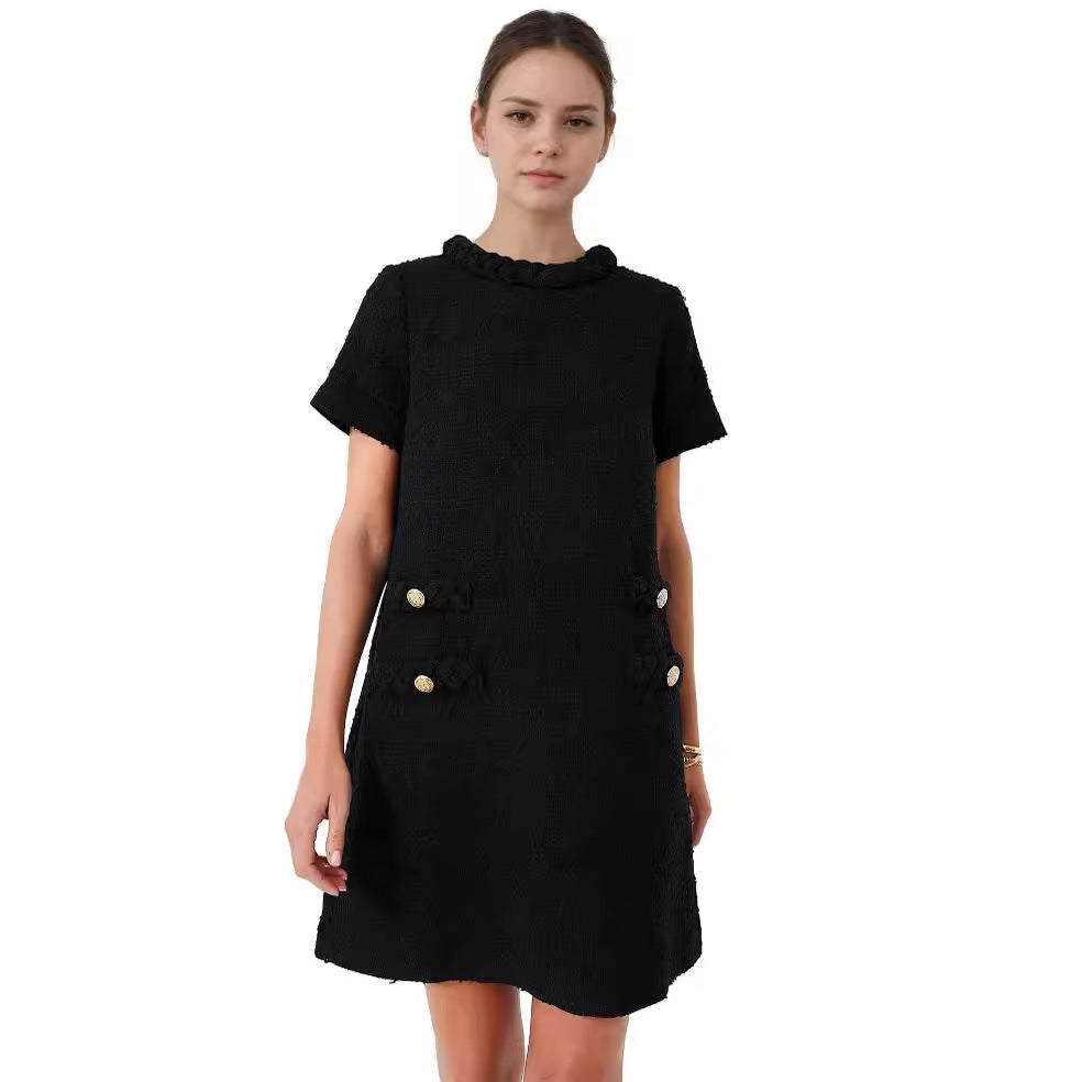 Women's Tweed Jack Dress Tight