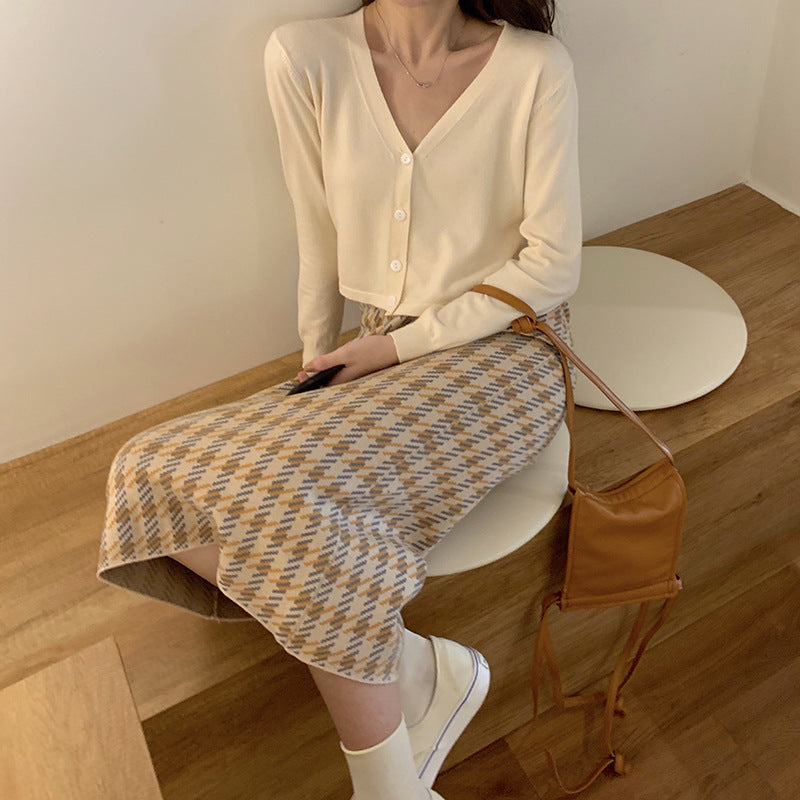 High waist skirt