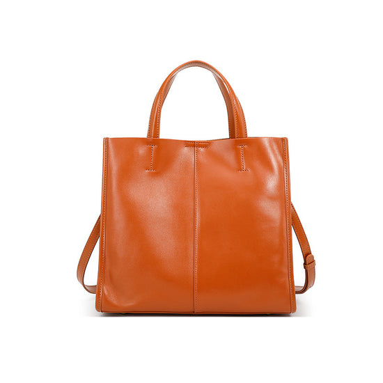 Retro Satchel Large Capacity Women's Tote