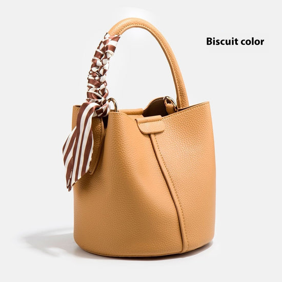 Simple Portable Bucket Bag For Women Summer New