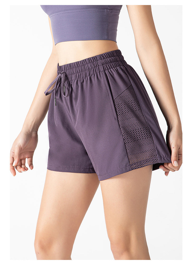 Quick-drying Running Fitness Yoga Pants Summer Mid-length