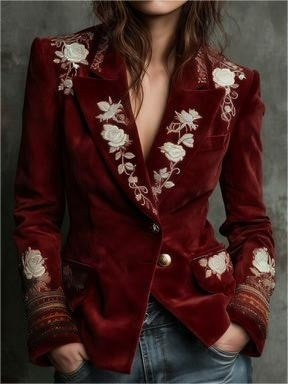 Casual Retro Stand Collar Coat