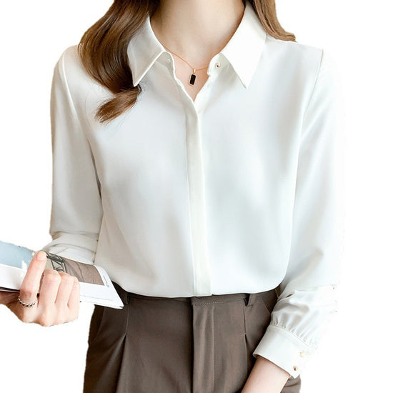 White Shirt Women's Long Sleeve