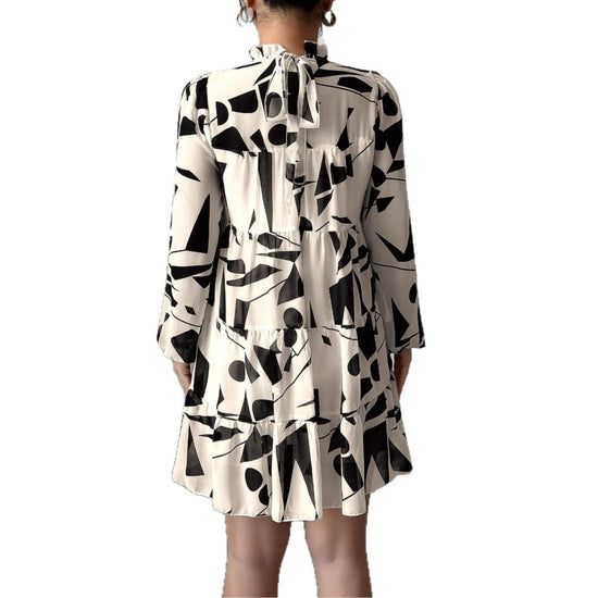 Simple Printed Skirt For Women Dress