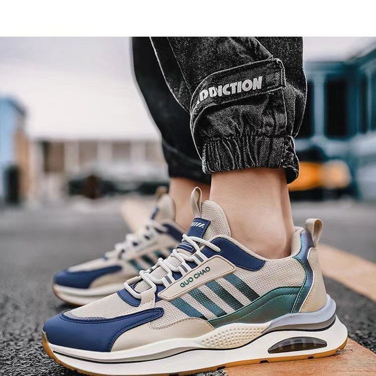 Mesh Breathable Korean Style Fashion Trendy Travel Running Trendy Versatile Casual Shoes