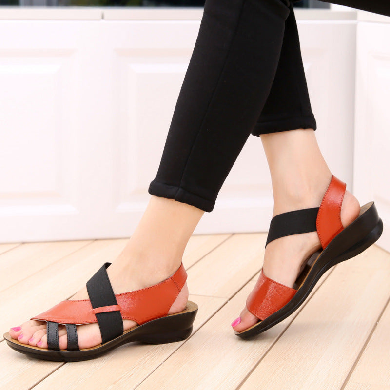 Flat non-slip soft shoes