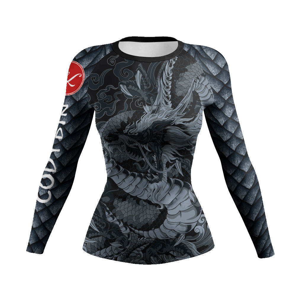 Women's Workout Clothes Slim Fit Clothes Long Sleeve Top