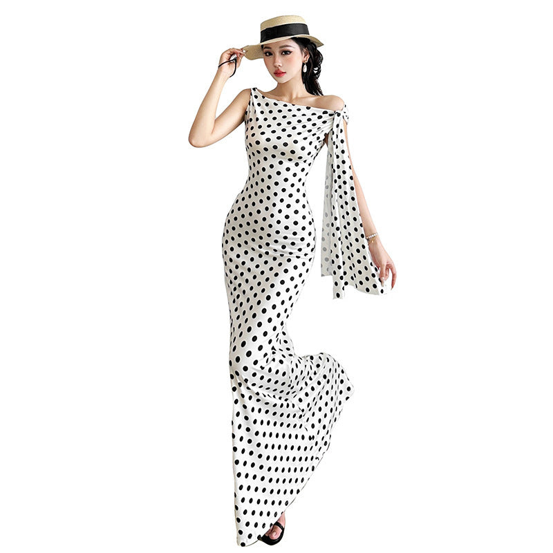 Women's Clothing French Sexy Elegant Slim-fit Sheath Dress