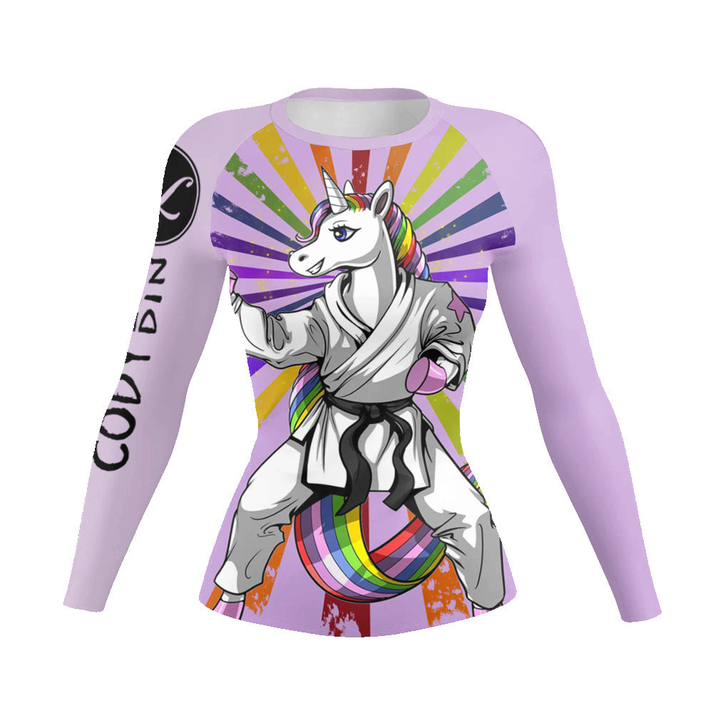 Women's Workout Clothes Slim Fit Clothes Long Sleeve Top