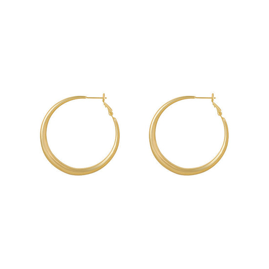Retro Hong Earrings Personality Exaggerated Cold Wind