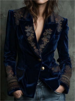 Casual Retro Stand Collar Coat